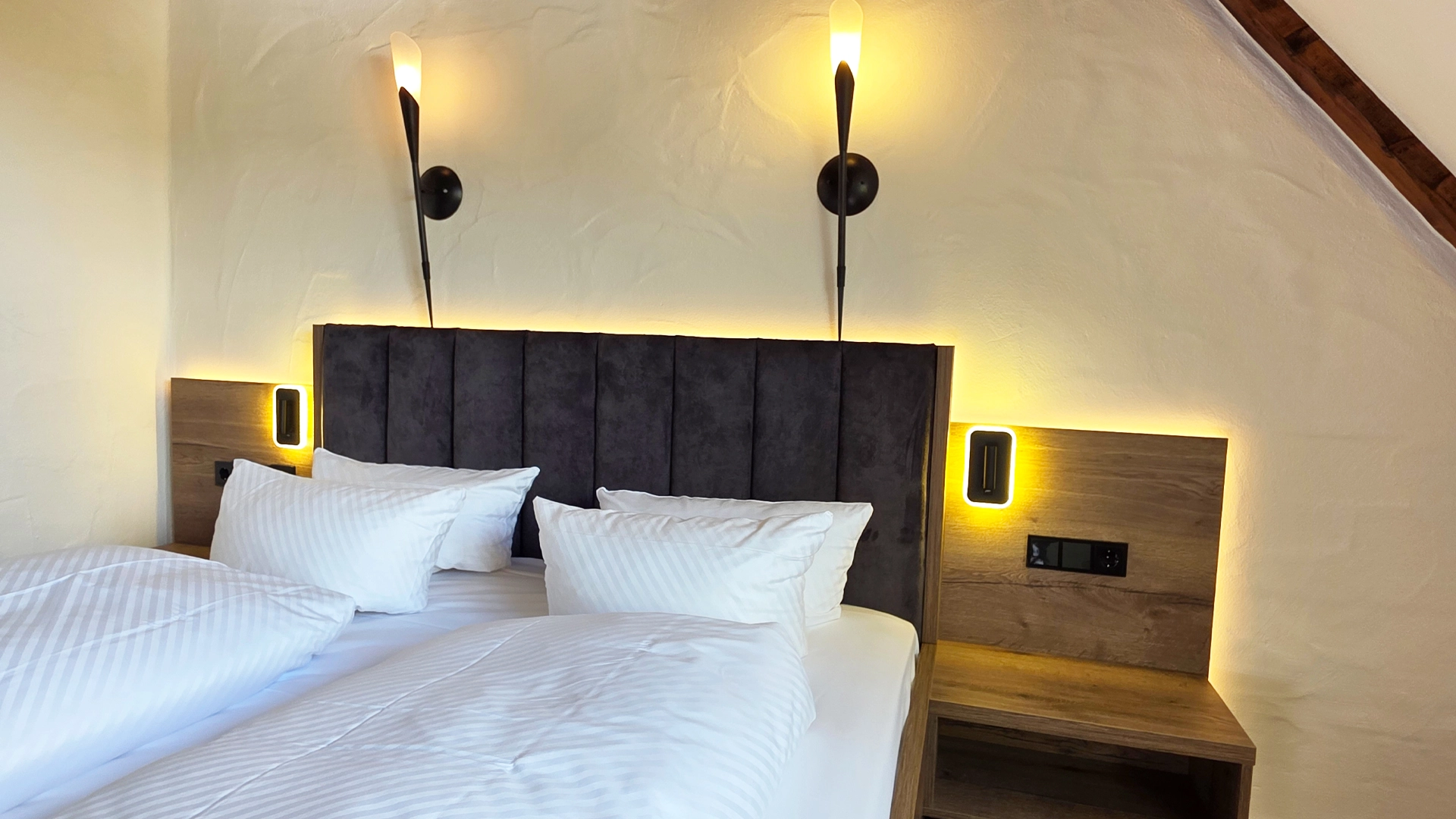 Doppelzimmer im Hotel Zum Schlangenkönig in Burg im Spreewald